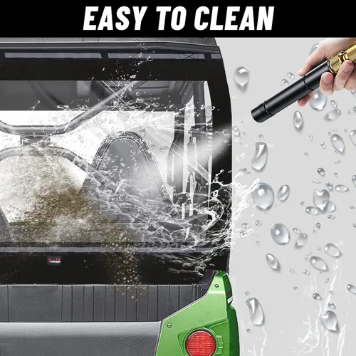 Vista 5 de StarknightMT TERYX - Ventana trasera suave, panel de polvo trasero compatible con KAWASAKI TERYX 4 800 2013-2025 a prueba de polvo a prueba