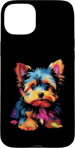 Vista 8 de Funda para iPhone 11 Yorkie Puppy