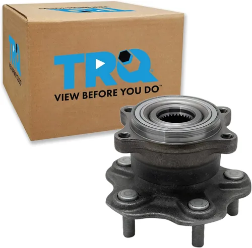Vista 143 de TRQ Cojinete de rueda lateral del pasajero trasero y conjunto de cubo compatible con Ram ProMaster 1500 ProMaster 2500 ProMaster 3500 2014-2023