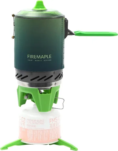 Vista 9 de Estufa portátil Fire-Maple Star X2 Pro para mochileros y campamentos - Herramienta de cocina de campamento rápida, compacta y eficiente para Negro