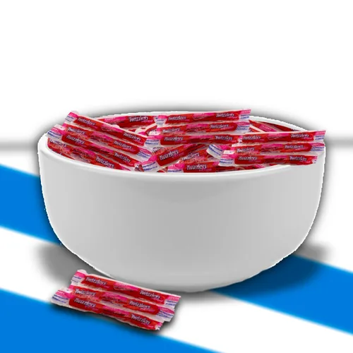 Vista 6 de Twizzlers Pull N Peel - Sabor a cereza – 75 piezas – Caramelo de cereza estilo regaliz rojo envuelto individualmente – Masticable y delicioso
