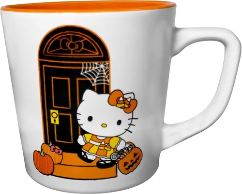 Vista 24 de Silver Buffalo Strawberry Shortcake Bake the World a Better Place - Taza ancha de cerámica con leche, 17 onzas
