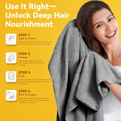 Vista 8 de Aceite de batana - Acondicionador orgánico para el cabello de Batana restaura el cabello fino y el cuero cabelludo dañados, máscara de pasta