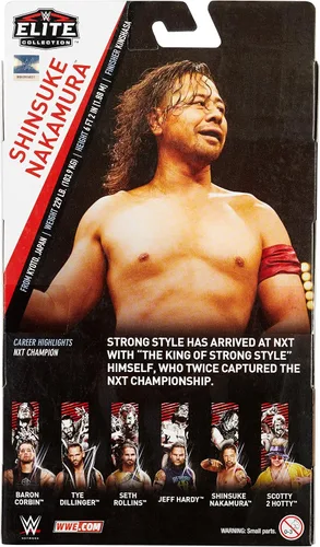 Vista 7 de WWE Shinsuke Nakamura Elite Collection Figura de acción