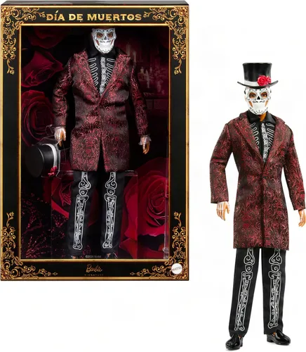 Vista 7 de Barbie Muñeca coleccionable Signature Día De Muertos