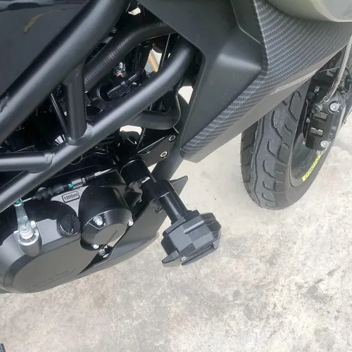 Vista 6 de Marco de protección contra caídas para motocicleta, protector deslizante (apto para vehículos CFMOTO) 300NK 250NK 150NK (negro, 150NK/250NK/300NK)