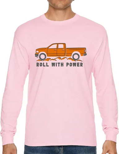 Vista 26 de Tee Hunt Camisetas gráficas y camisetas sin mangas para hombre Roll with Power Pickup Truck
