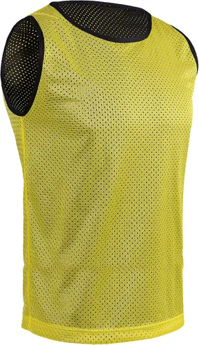 Vista 6 de Athllete Litemesh Pinnies - Paquete de 6 camisetas de malla en rojoazul, amarillo neón, azul, rojoamarillo neón, niños, jóvenes, adolescentes