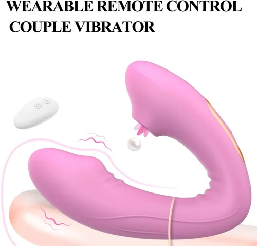 Vista 2 de Juguetes sexuales para parejas, vibrador de punto G para el clítoris para el placer de las mujeres, vibrador de bragas, vibrador de doble