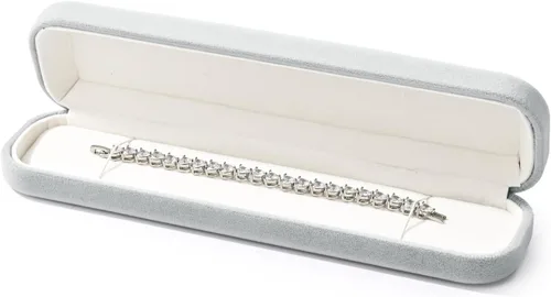 Vista 10 de Oirlv Caja de regalo de exhibición de joyería de terciopelo