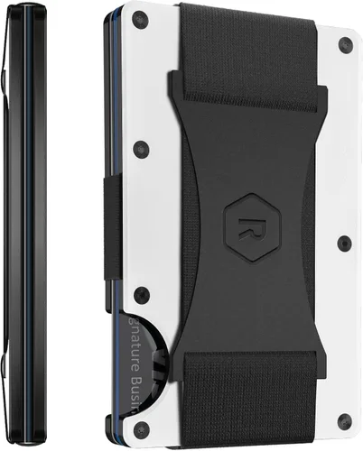 Vista 20 de Cartera Ridge para hombres - Cartera delgada minimalista compacta y tarjetero, carteras de bolsillo frontal con protección RFID para hombres