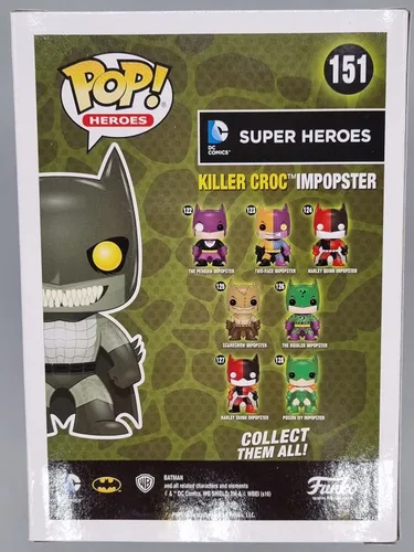 Vista 2 de Funko POP! HEROES: BATMAN - KILLER CROC IMPOPSTER #151 FIGURA DE VINILO