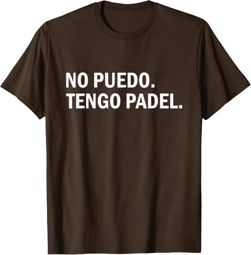 Vista 9 de Camiseta de jugador divertido No Puedo Tengo Padel Hobby