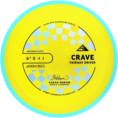 Vista 3 de Axiom Discs Neutron Crave Disc Golf Fairway Driver (los colores pueden variar)