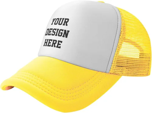 Vista 2 de Custom Hat Your Design Here Custom Hat Design Your Own Classic Mens Womens Trucker Hat