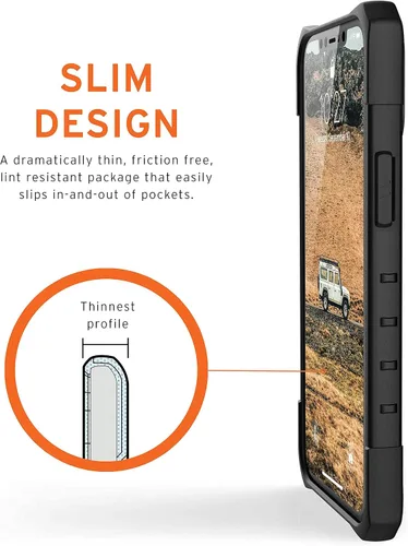Vista 5 de URBAN ARMOR GEAR UAG Funda protectora para iPhone 12 Pro Max 5G (pantalla de 6.7 pulgadas), resistente y ligera, delgada, a prueba de golpes