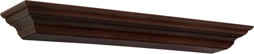 Vista 11 de Pearl Mantels 618-60 Crestwood - Estantería para repisa, 60 pulgadas, color blanco