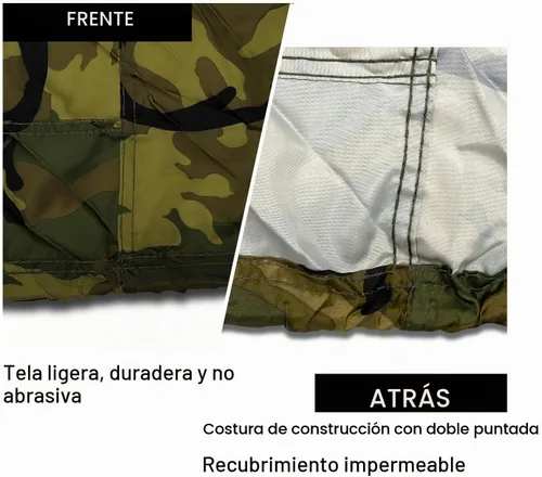 Vista 4 de EliteShield Cubierta ligera para ATV, cubierta cuadra resistente al clima, cubierta para cuatro ruedas resistente al agua y al viento, cubierta