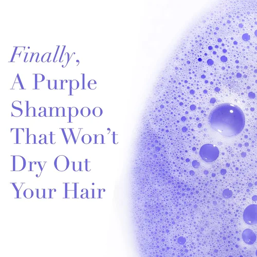 Vista 7 de Goldie Locks Brilliant Blonde Purple Shampoo - Ilumina y tonifica el cabello rubio, gris y aclarado, neutraliza el latón, sin sulfatos, seguro