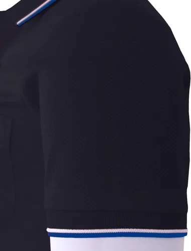Vista 5 de BCPOLO - Polo para hombre, 1 bolsillo en el pecho, Dri Fit