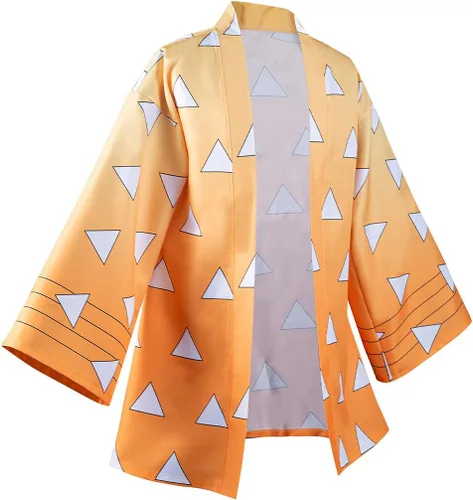 Vista 3 de Haydory Capa de anime para mujer, disfraz de cosplay, kimono, bata de Halloween, traje de adulto