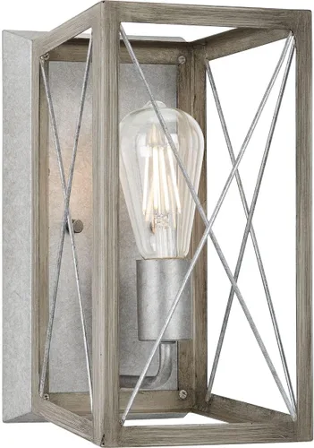 Vista 13 de Progress Lighting Briarwood - Aplique de pared, roble negro