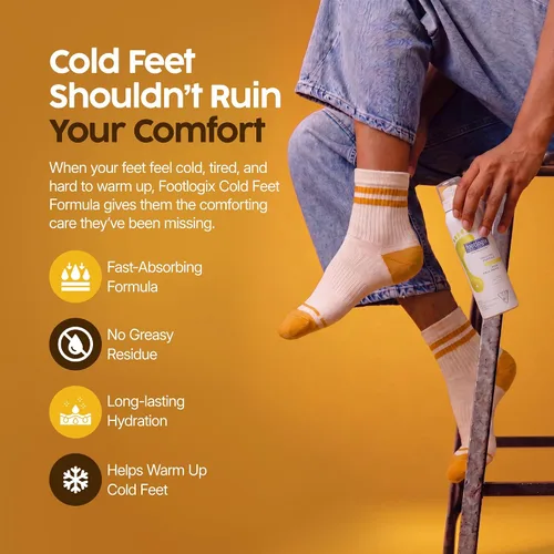Vista 2 de FOOTLOGIX Fórmula para pies fríos, 4.23 oz