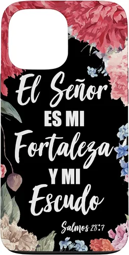 Vista 24 de El Señor ES Mi Fortaleza - Funda con versículo bíblico cristiano español para iPhone 17