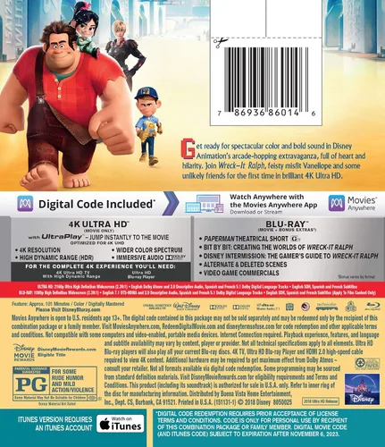 Vista 2 de Wreck-It Ralph 4K UHD