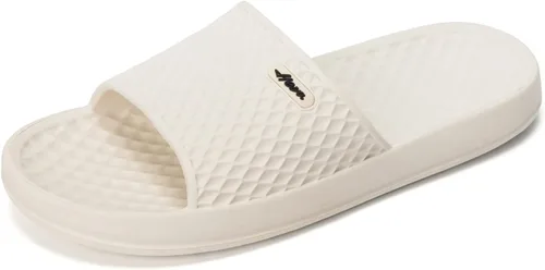 Vista 22 de FUNKYMONKEY - Sandalias antideslizantes para hombres, para baño, playa, interiores