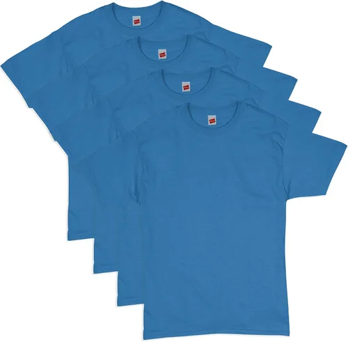 Vista 12 de Hanes Men's Short Sleeve T-Shirt Pack, Big & Tall, Crewneck Cotton T-Shirts for Men, Value Packs