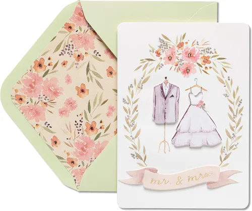 Vista 8 de Tarjeta de papiro para boda (Hermosa vida de amor)