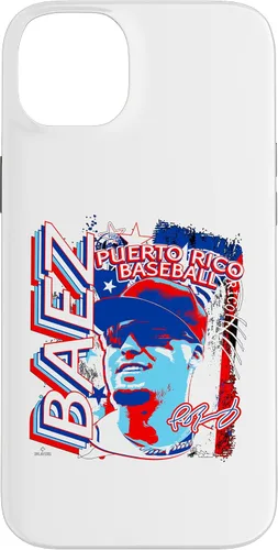 Vista 14 de Funda para iPhone 11 Javier Baez International Baseball Puerto Rico MLBPA