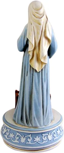 Vista 6 de Estatua musical de resina de María Madre de Dios, 9 1/4 pulgadas