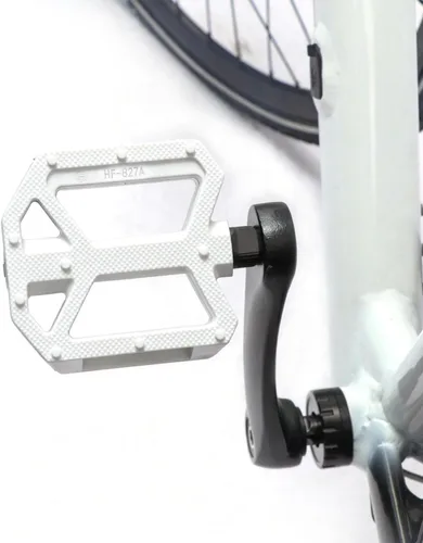 Vista 6 de AVASTA Durable Polypropylene Bicycle Pedals with Reflector for Mountain Bike Road Bike and Other Bicycles,Two Thread Size（9/16”&1/2“）