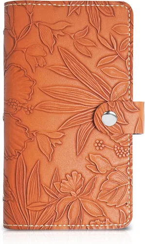 Vista 22 de lizimandu Libro Tarjetero para Tarjetas de Visita, Estuche Libro de Tarjetas de Visita de Cuero PU, Carpeta Organizadora para Tarjetas