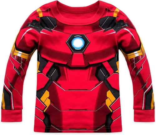 Vista 2 de Marvel Disfraz de Iron Man PJ PALS para niños