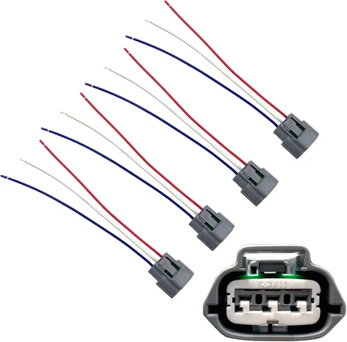 Vista 7 de HiSport Conector de bobina de encendido compatible con Mazda Lexus Toyota Supra 1JZ 2JZ 6 Pcs