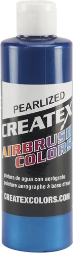 Vista 17 de Createx Pintura de colores para aerógrafo, 8 onzas, azul eléctrico iridiscente