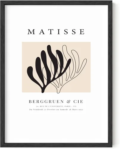 Vista 58 de HAUS AND HUES Matisse - Lámina de arte moderno minimalista - Arte de pared estético de Henri Matisse, póster abstracto para cuarto de dormitorio