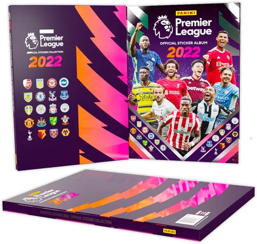 Vista 7 de Panini Colección de calcomanías de la Premier League 2022 (100 paquetes)