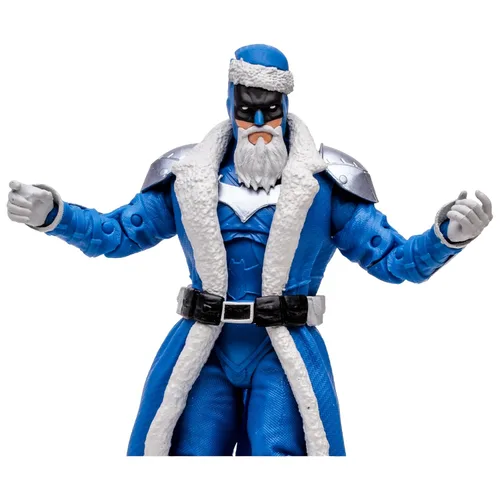 Vista 2 de DC Multiverse Batman Santa (Blue) Gold Label 7in Action Figure McFarlane Toys