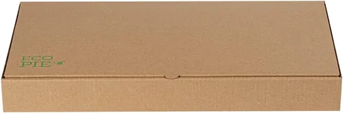 Vista 15 de Restaurantware - Cajas para pizza, 50 unidades, 14 x 7 x 1.5 pulgadas, embalaje de papel de cartón corrugado con bloqueo de pestañas, resistente a