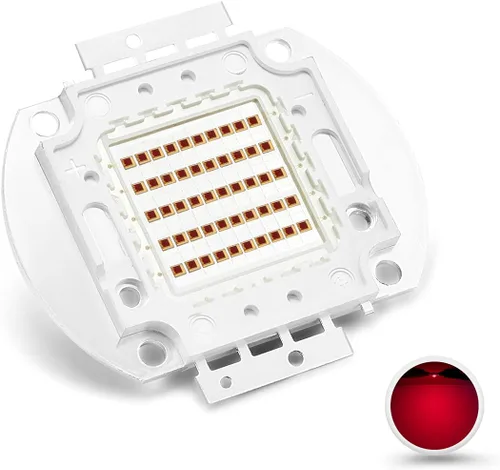 Vista 21 de CHANZON Chip LED de alta potencia de 50 W de espectro completo para plantas de crecimiento de luz