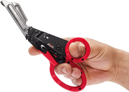 Vista 7 de SOG ParaShears Multiherramienta ligera de acero inoxidable para el campo, 11 herramientas Tecnología de palanca compuesta, negro