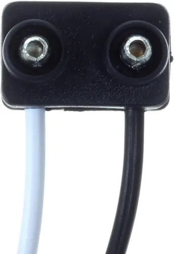 Vista 7 de Partsam Juego de 10 luces LED redondas de cola de 2 pulgadas para remolque, 9 diodos, color rojo, sellado, remolque, camión, RV, luz lateral