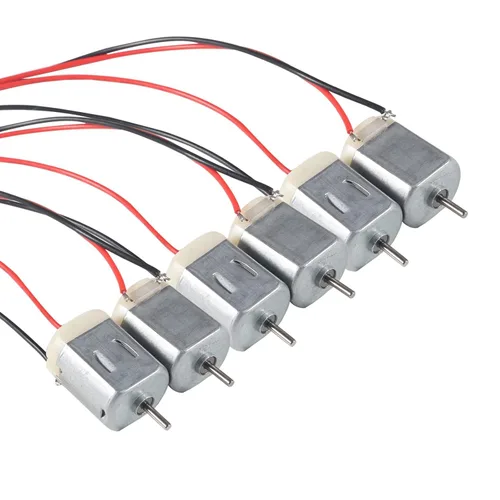 Vista 8 de 10 motores de CC en miniatura de 1.5V-6V tipo 130 EK1450 y EK1894 para proyectos de bricolaje (2 tipos)