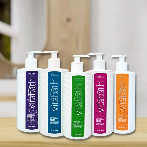 Vista 10 de Vitabath Plus para Piel Seca Gel de Baño y Ducha Hidratante y Reparador con Aceites Rehidratantes y Calmantes, Limpiador Corporal, Restaurador