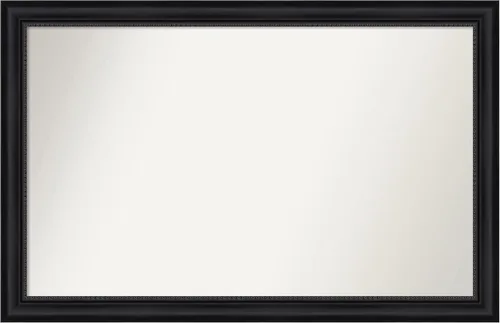 Vista 73 de Amanti Art Espejo personalizado, espejo de baño negro Astor, espejo de pared o espejo de tocador de baño sobre el fregadero (25 x 25 pulgadas)