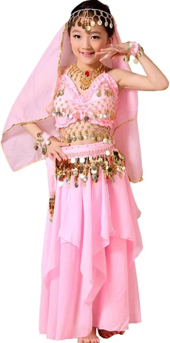 Vista 52 de Astage Disfraz de princesa para niñas, ropa de Halloween, vestido de carnaval, danza, todos los conjuntos